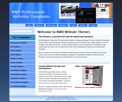 RWD Website Themes